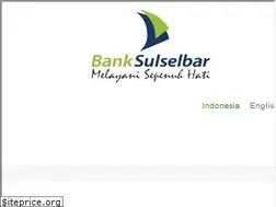 Sites similar to banksulselbar.co.id