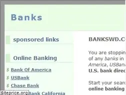 Sites similar to bankswd.com
