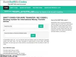 Sites similar to bankswiftbiccodes.com