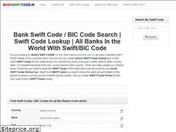 Sites similar to bankswiftcode.in