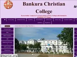 Sites similar to bankurachristiancollege.in