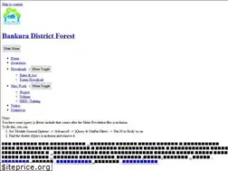 Sites similar to bankuraforest.in