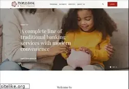 Sites similar to bankwithpeoples.com