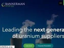 Sites similar to bannermanresources.com
