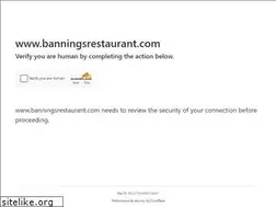 Sites similar to banningsrestaurant.com
