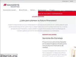 Sites similar to banortesecurities.com