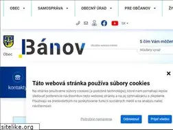 Sites similar to banov.sk