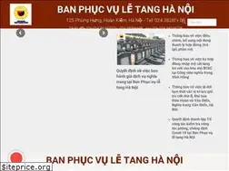 Sites similar to banphucvuletanghanoi.vn