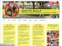 Sites similar to banpitbulls.org