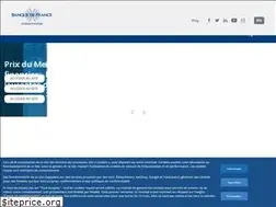 Sites similar to banquedefrance.fr
