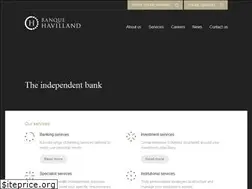 Sites similar to banquehavilland.com