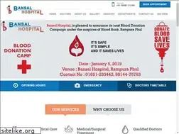 Sites similar to bansal-hospital.com