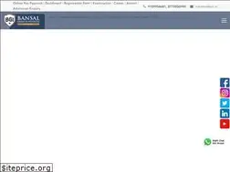 Sites similar to bansalinstitutes.ac.in