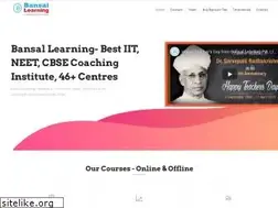 Sites similar to bansallearning.com
