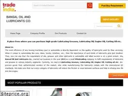 Sites similar to bansaloillubricants.com
