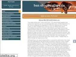 Sites similar to banshockcollars.ca