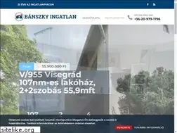 Sites similar to banszky.hu
