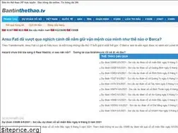 Sites similar to bantinthethao.tv