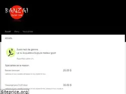 Sites similar to banzaisushibar.com