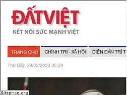 Sites similar to baodatviet.vn