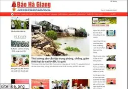 Sites similar to baohagiang.vn