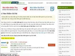 Sites similar to baohiemgiare.net