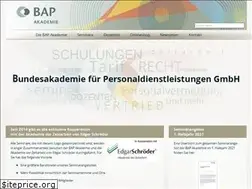 Sites similar to bap-akademie.com