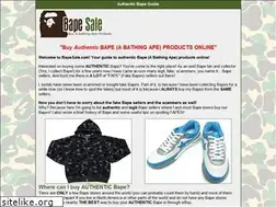 Sites similar to bapesale.com