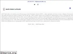 Sites similar to bapspublicaffairs.org