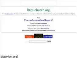 Sites similar to bapt-church.org
