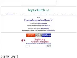 Sites similar to bapt-church.us