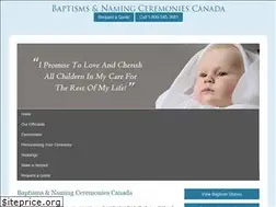 Sites similar to baptismcanada.ca