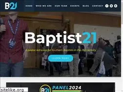 Sites similar to baptist21.com