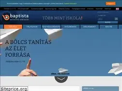 Sites similar to baptistaoktatas.hu
