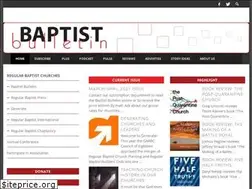 Sites similar to baptistbulletin.org