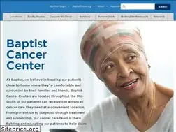 Sites similar to baptistcancercenter.com