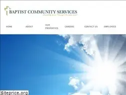 Sites similar to baptistcommunityservices.com