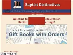 Sites similar to baptistdistinctives.org