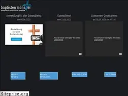 Sites similar to baptisten-muenster.de