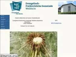 Sites similar to baptisten-welzheim.de