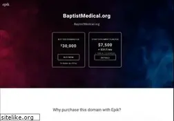 Sites similar to baptistmedical.org