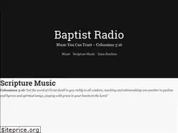 Sites similar to baptistradio.net