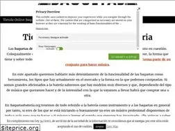 Sites similar to baquetasbateria.org