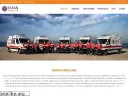 Sites similar to baranambulans.com.tr