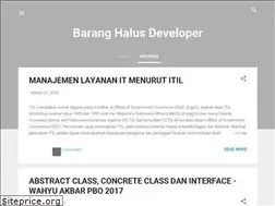 Sites similar to baranghalusdev.blogspot.com