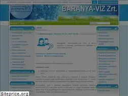 Sites similar to baranyaviz.hu