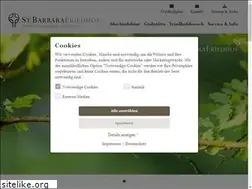 Sites similar to barbarafriedhof.at