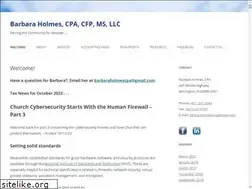 Sites similar to barbaraholmescpa.com