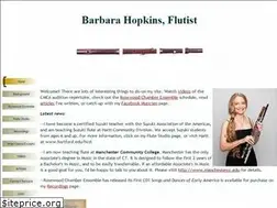 Sites similar to barbarahopkins.com