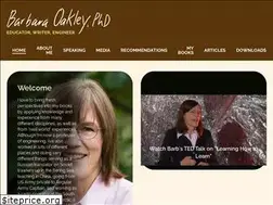 Sites similar to barbaraoakley.com